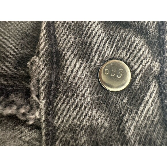 Levi’s 501 XX Jeans Mens Black Denim Jeans 33x32 USA Vintage 1994 Button Fly - Picture 6 of 16